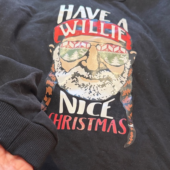 Ugly Christmas Sweater Black Crewneck - Picture 4 of 4